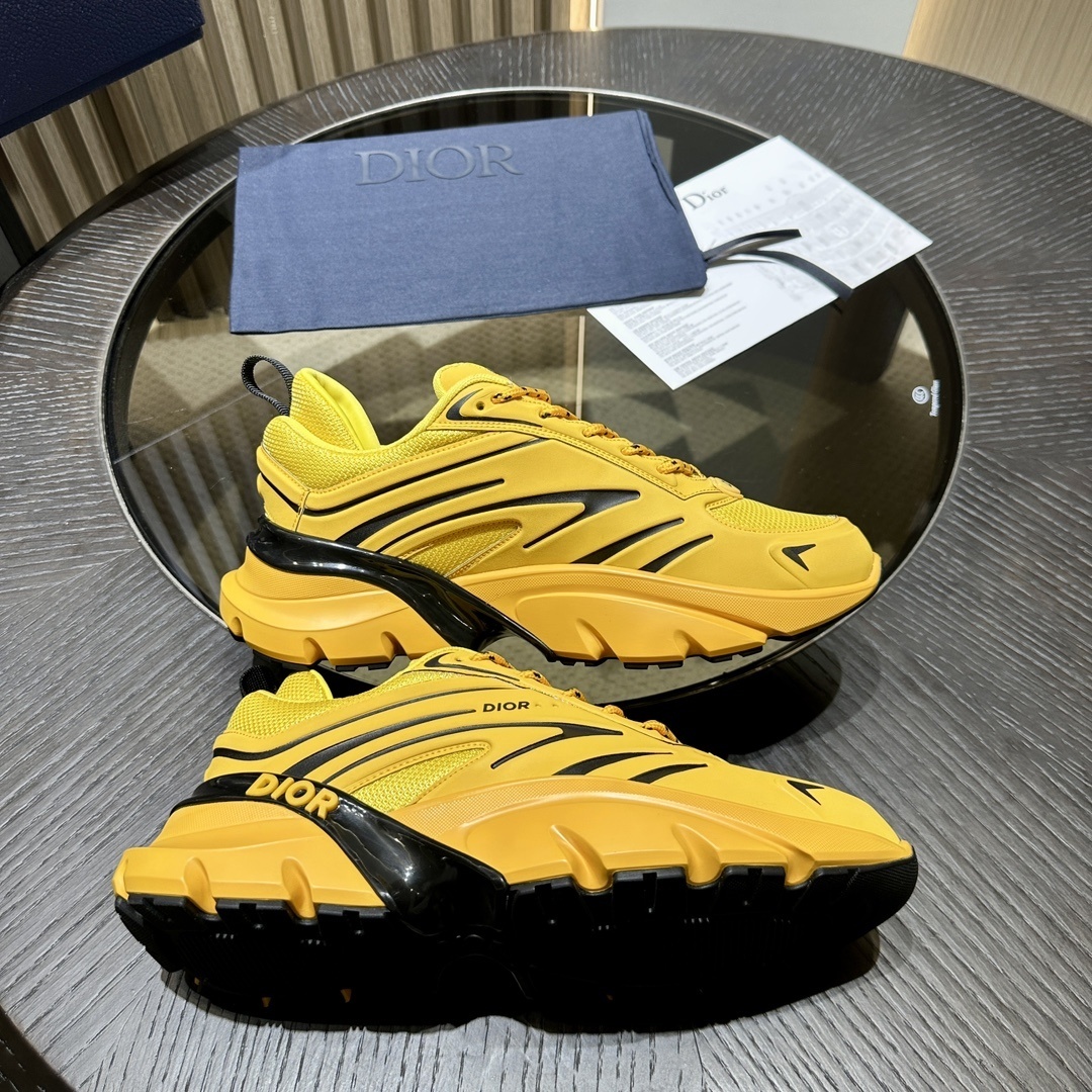 Dioor B44 yellow sneaker 03
