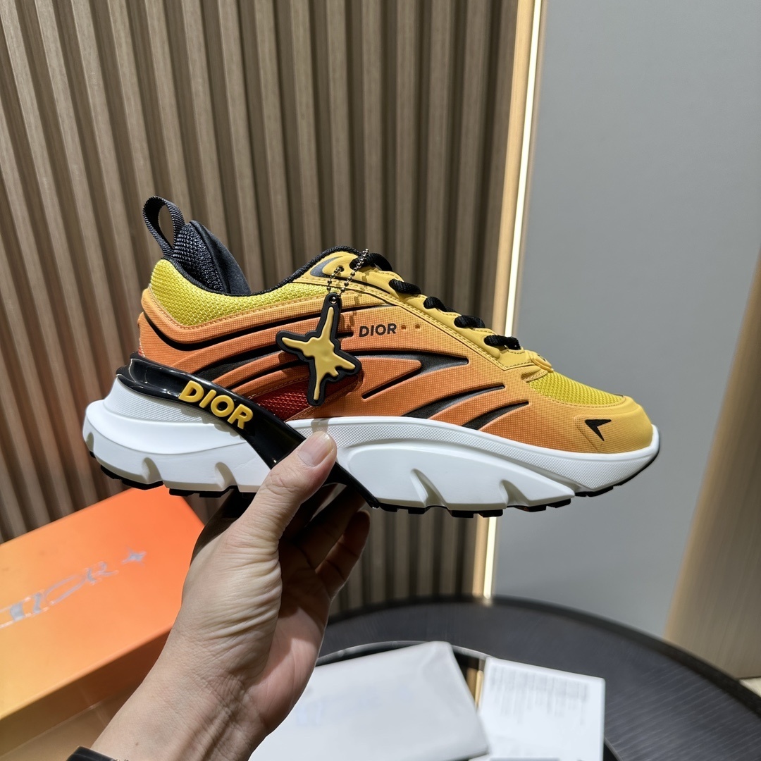 Dioor B44 yellow sneaker 08