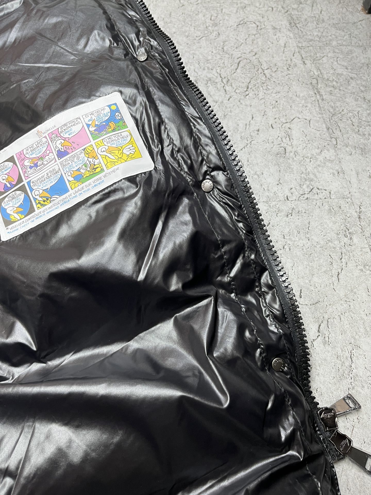 MONCLER long down jacket C70D50