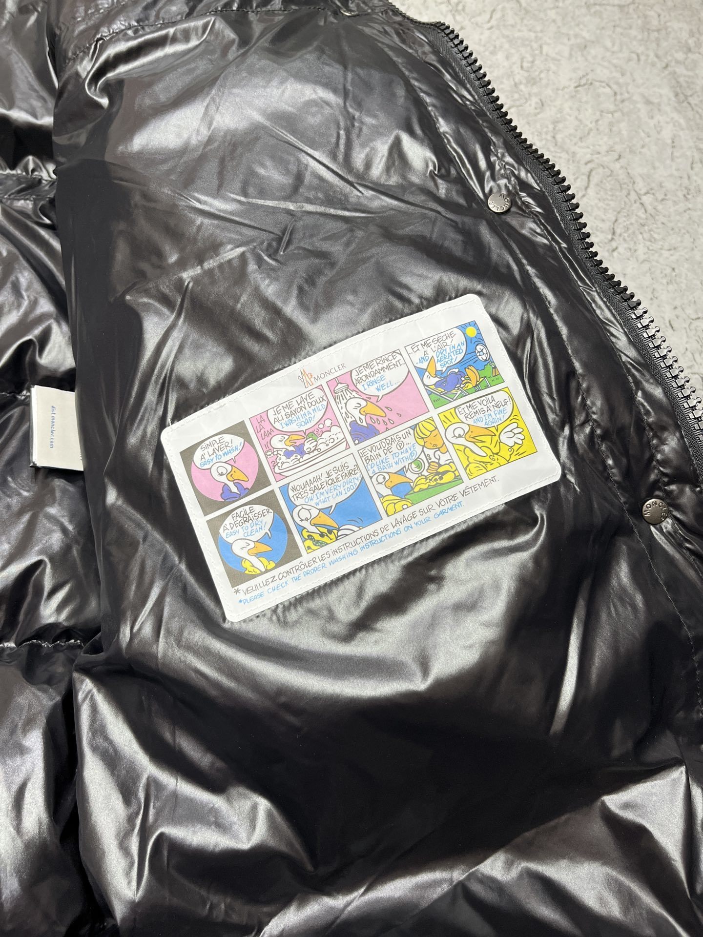 MONCLER long down jacket C70D50