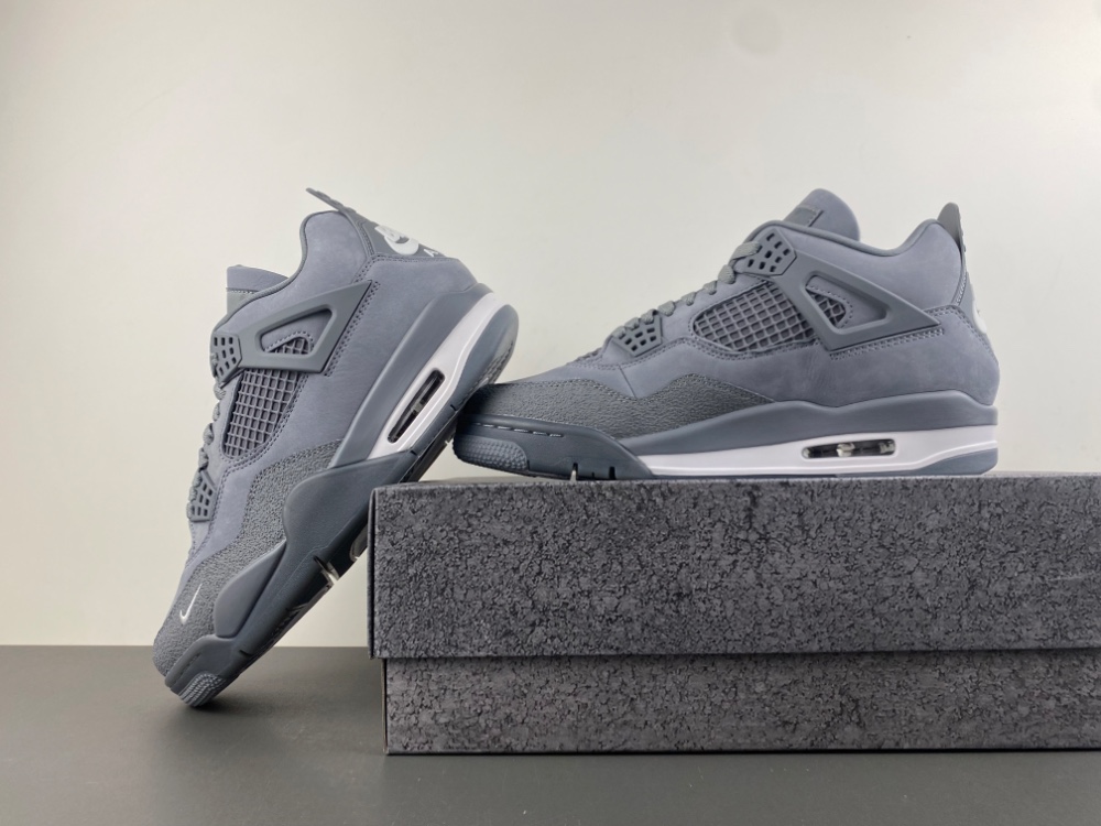Air Jordan 4 Nigel Sylvester gray HF4340--003